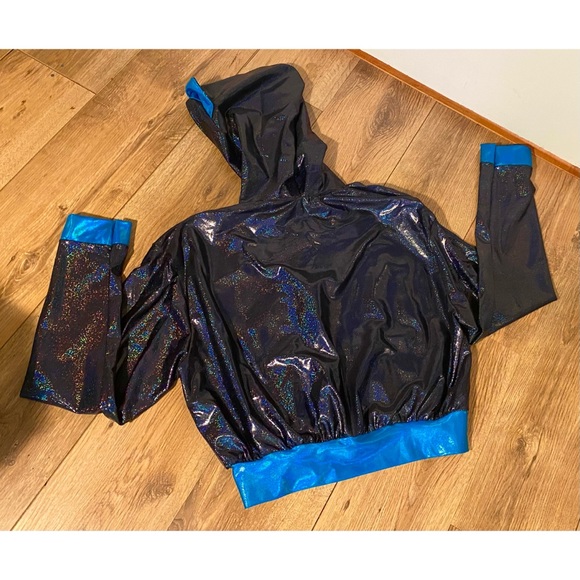 Coquetry Cat Kimberly Jacket Black Blue XL $135 - Picture 5 of 10